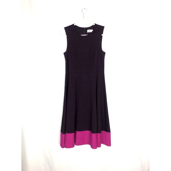 Eliza J Purple and Pink Midi Dress - Picture 2 of 8
